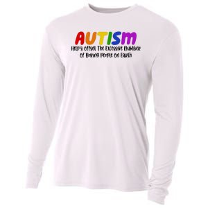 Autism Definition Helps Offset The Excessive Number Of Boring People On Earth Cooling Performance Long Sleeve Crew