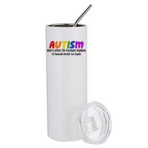 Autism Definition Helps Offset The Excessive Number Of Boring People On Earth Stainless Steel Tumbler