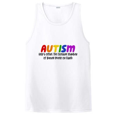 Autism Definition Helps Offset The Excessive Number Of Boring People On Earth PosiCharge Competitor Tank