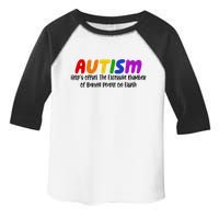 Autism Definition Helps Offset The Excessive Number Of Boring People On Earth Toddler Fine Jersey T-Shirt