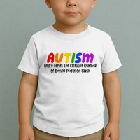 Autism Definition Helps Offset The Excessive Number Of Boring People On Earth Toddler T-Shirt