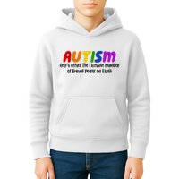 Autism Definition Helps Offset The Excessive Number Of Boring People On Earth Kids Hoodie