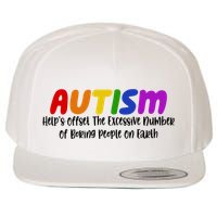 Autism Definition Helps Offset The Excessive Number Of Boring People On Earth Wool Snapback Cap
