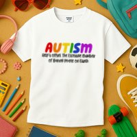 Autism Definition Helps Offset The Excessive Number Of Boring People On Earth Kids T-Shirt