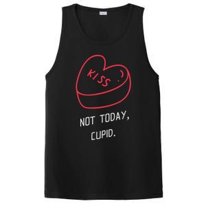 AntivalentineS Day Heart Not Today Cupid Cute Gift PosiCharge Competitor Tank