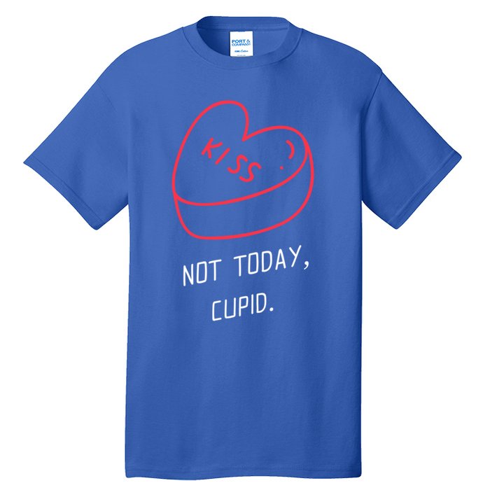 AntivalentineS Day Heart Not Today Cupid Cute Gift Tall T-Shirt