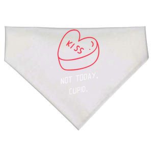 AntivalentineS Day Heart Not Today Cupid Cute Gift USA-Made Doggie Bandana