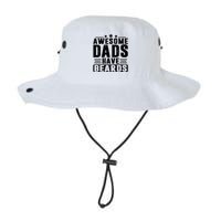 Awesome Dads Have Beards Fathers Day Legacy Cool Fit Booney Bucket Hat