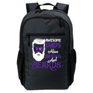 Awesome Dads Have Tattoos And Beards Daily Commute Backpack