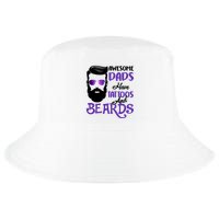 Awesome Dads Have Tattoos And Beards Cool Comfort Performance Bucket Hat
