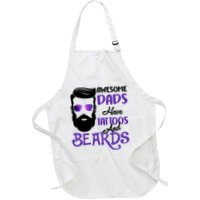 Awesome Dads Have Tattoos And Beards Apron
