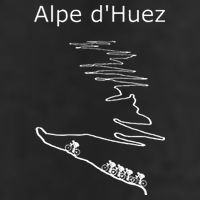 Alpe D Huez In France Cycling Design For Men And Women Adult Drive Performance Visor