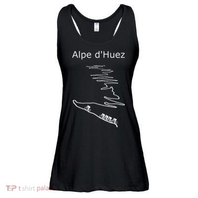 Alpe D Huez In France Cycling Design For Men And Women Ladies Essential Flowy Tank