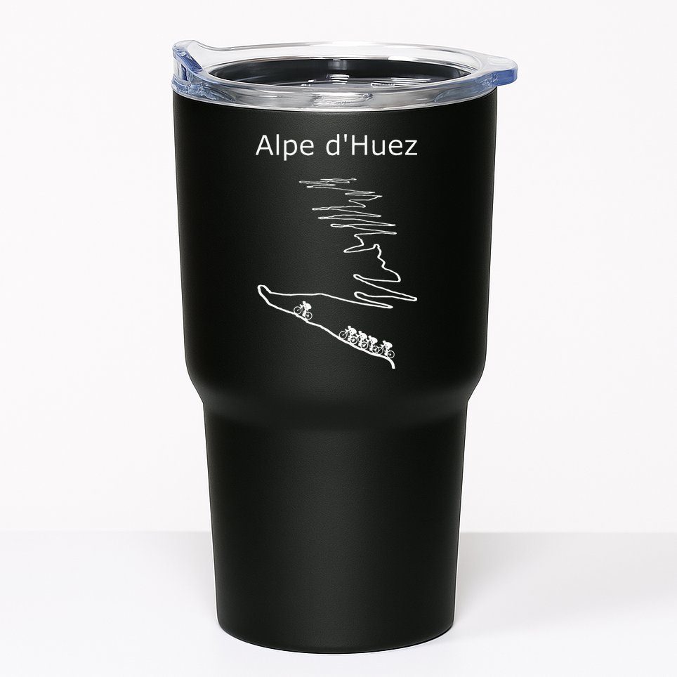Alpe D Huez In France Cycling Design For Men And Women Tumbler