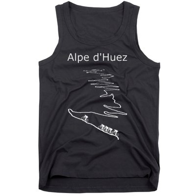 Alpe D Huez In France Cycling Design For Men And Women Tank Top