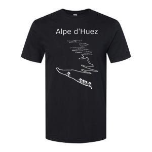 Alpe D Huez In France Cycling Design For Men And Women Softstyle® CVC T-Shirt