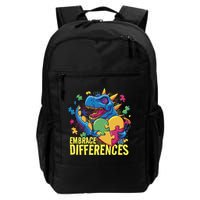 Autism Dinosaur Holding Puzzle Heart Backpack