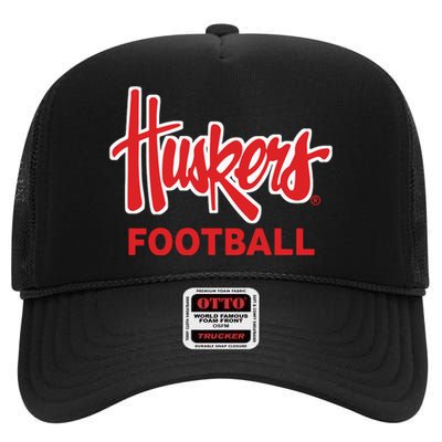 Adam Dimichele Huskers Football High Crown Mesh Back Trucker Hat