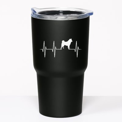 Akita Dog Heartbeat Dog Lover Gift mother's day Tumbler