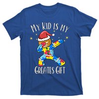 Autistic Dabbing Happy Gingerbread Mom Autism Awareness Gift T-Shirt