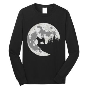 AKITA Dog Halloween Design Apparel Long Sleeve Shirt