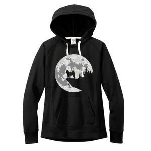 AKITA Dog Halloween Design Apparel Women's Fleece Hoodie