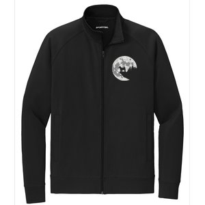 AKITA Dog Halloween Design Apparel Stretch Full-Zip Cadet Jacket