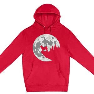 AKITA Dog Halloween Design Apparel Premium Pullover Hoodie