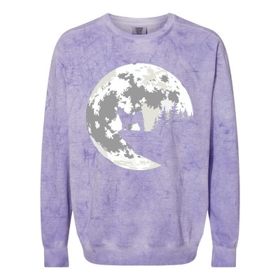 AKITA Dog Halloween Design Apparel Colorblast Crewneck Sweatshirt