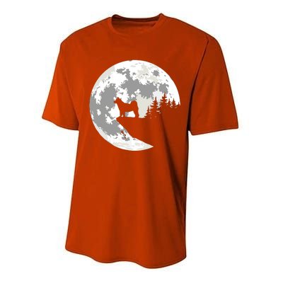 AKITA Dog Halloween Design Apparel Performance Sprint T-Shirt