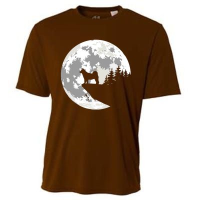 AKITA Dog Halloween Design Apparel Cooling Performance Crew T-Shirt