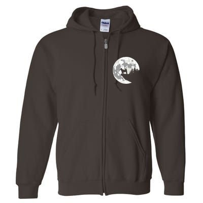 AKITA Dog Halloween Design Apparel Full Zip Hoodie