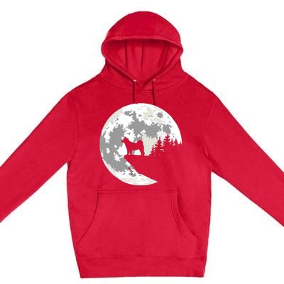 AKITA Dog Halloween Design Apparel Premium Pullover Hoodie