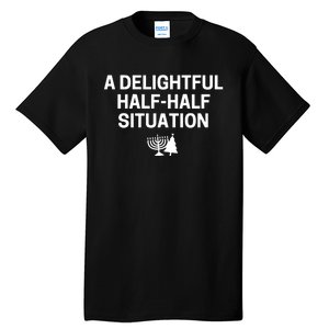 A Delightful Half Half Situation Tall T-Shirt