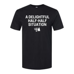 A Delightful Half Half Situation Softstyle CVC T-Shirt