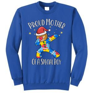 Autistic Dabbing Happy Gingerbread Christmas Autism Great Gift Sweatshirt