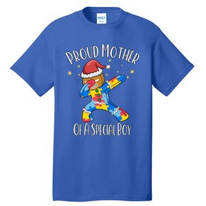 Autistic Dabbing Happy Gingerbread Christmas Autism Great Gift Tall T-Shirt