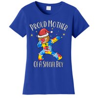 Autistic Dabbing Happy Gingerbread Christmas Autism Great Gift Women's T-Shirt