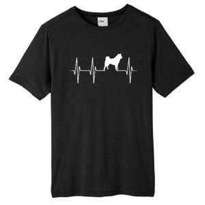 Akita Dog Heartbeat Dog Lover Gift Tall Fusion ChromaSoft Performance T-Shirt