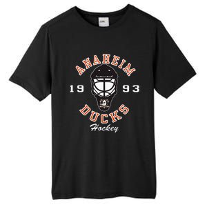 A.N.A.H.E.I.M Ducks Hockey Mask Black Tall Fusion ChromaSoft Performance T-Shirt