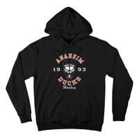 A.N.A.H.E.I.M Ducks Hockey Mask Black Tall Hoodie