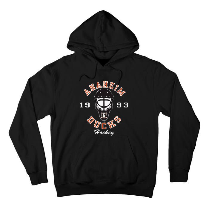 A.N.A.H.E.I.M Ducks Hockey Mask Black Tall Hoodie