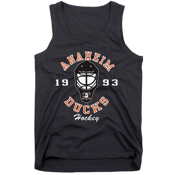 A.N.A.H.E.I.M Ducks Hockey Mask Black Tank Top