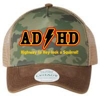 ADHD Highway To Squirrel Legacy Tie Dye Trucker Hat