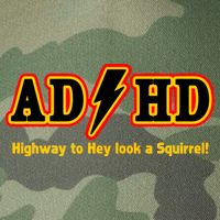 ADHD Highway To Squirrel Legacy Tie Dye Trucker Hat