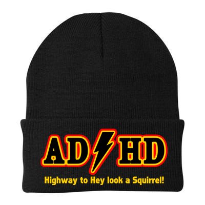ADHD Highway To Squirrel Knit Cap Winter Beanie