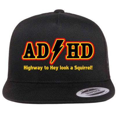 ADHD Highway To Squirrel Flatbill Hat