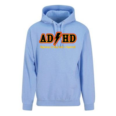 ADHD Highway To Squirrel Unisex Surf Hoodie