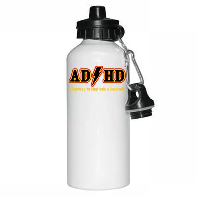 ADHD Highway To Squirrel Aluminum Water Bottle