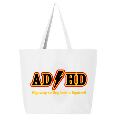 ADHD Highway To Squirrel 25L Jumbo Tote